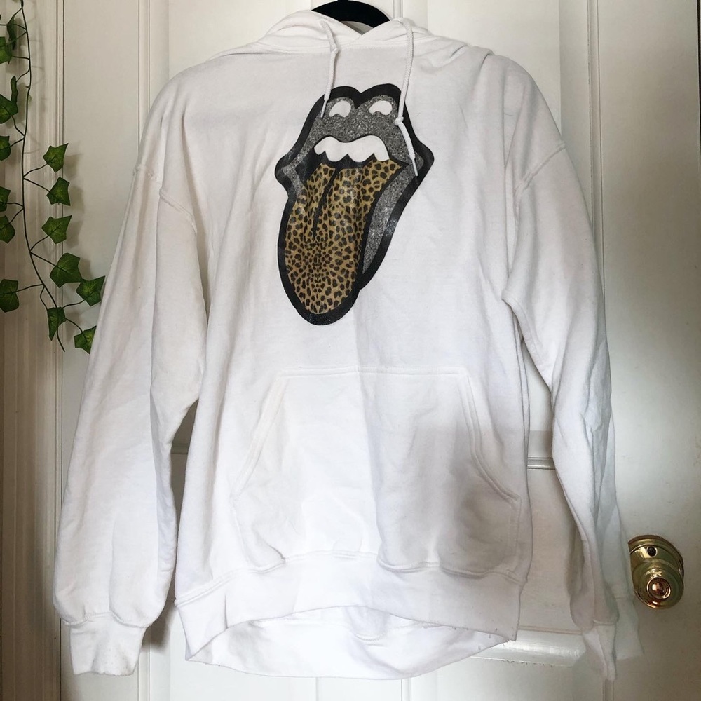 lil friddle white sweatshirt hoodie